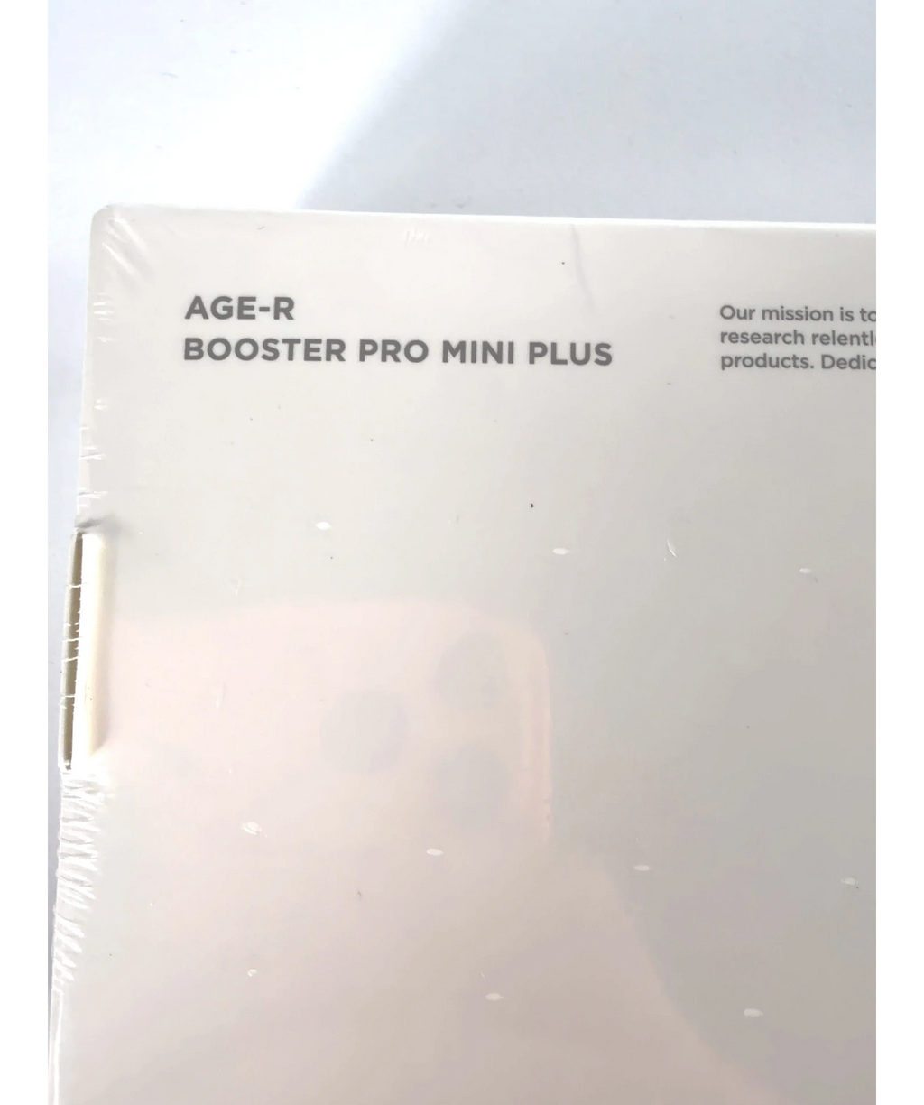Medicube AGE-R Booster Pro Mini Plus Skincare Device — Close up of shade
