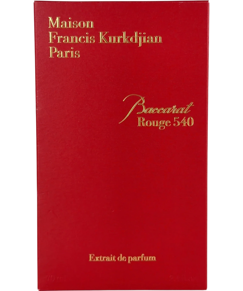 Maison Francis Kurkdjian Baccarat Rouge 540 Extrait de parfum, size 70ml — front