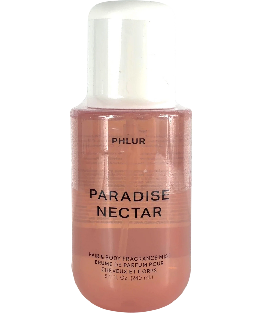 Phlur Paradise Nectar Hair & Body Fragrance Mist, size 240ml — front
