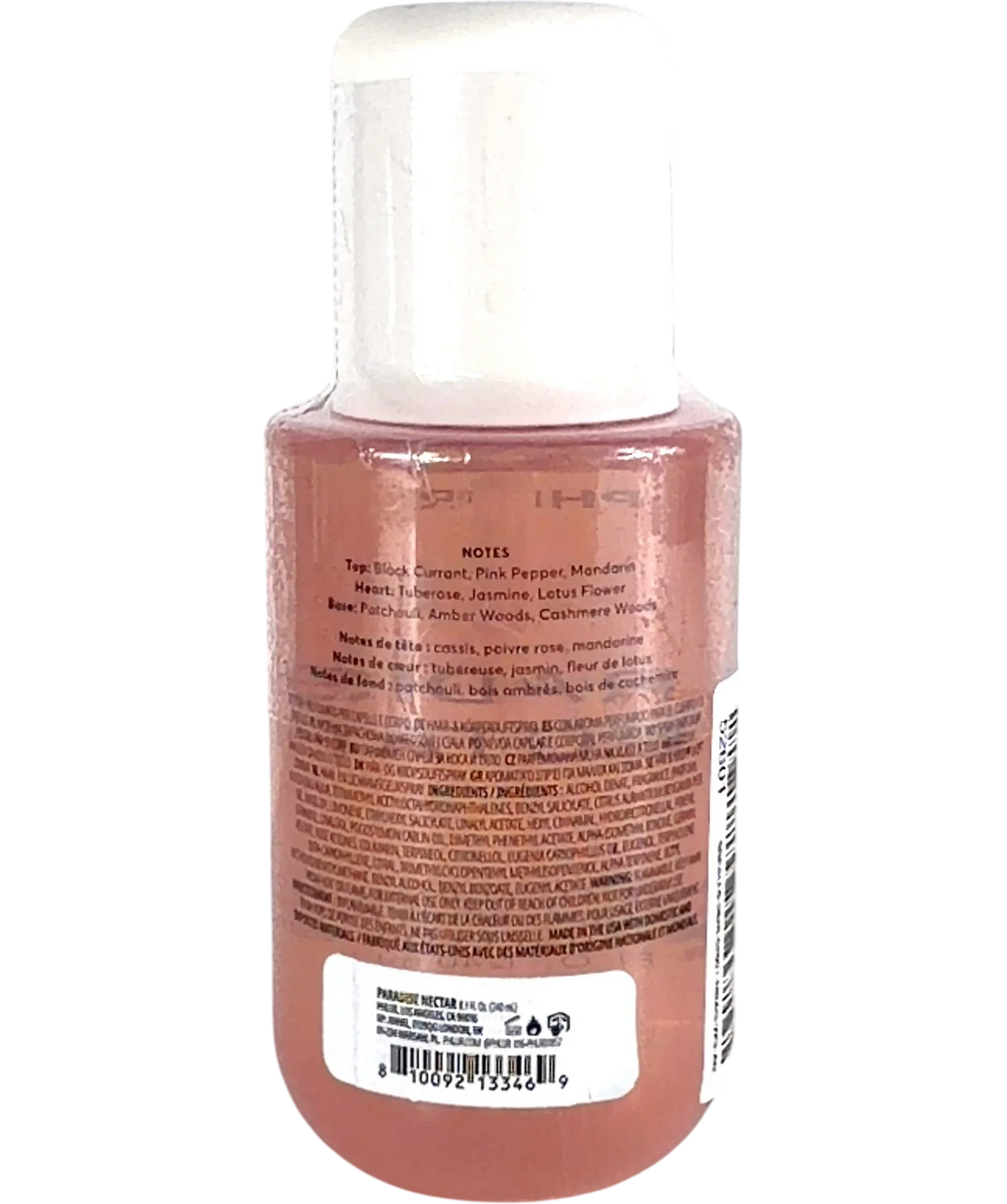 Phlur Paradise Nectar Hair & Body Fragrance Mist 240ml — Back