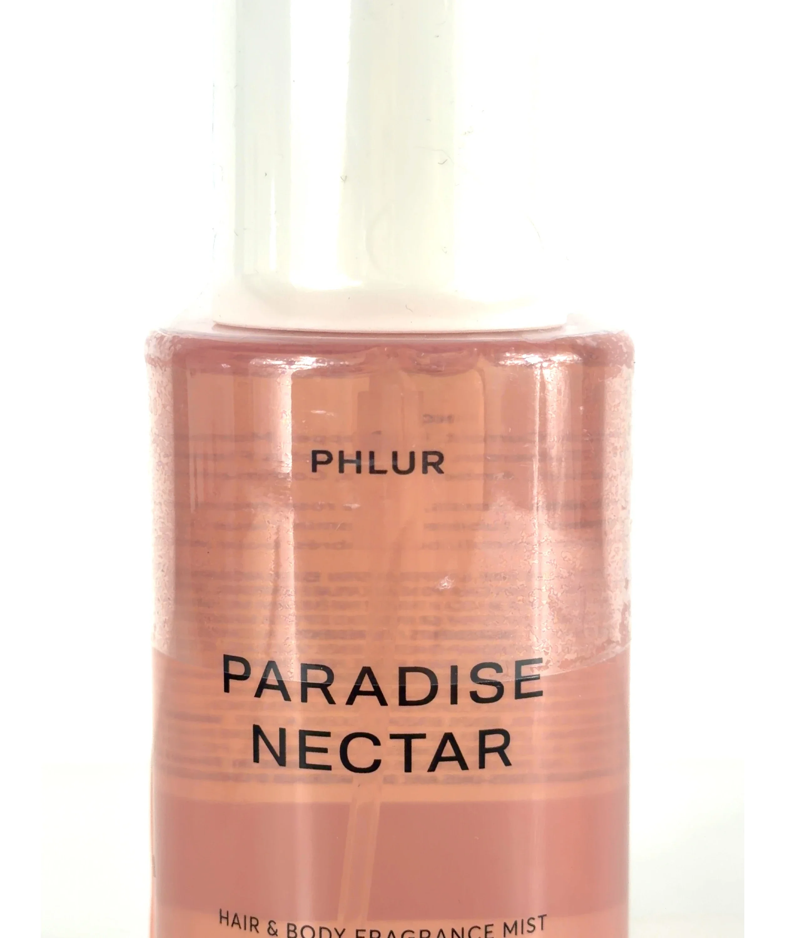 Phlur Paradise Nectar Hair & Body Fragrance Mist, size 240ml — label