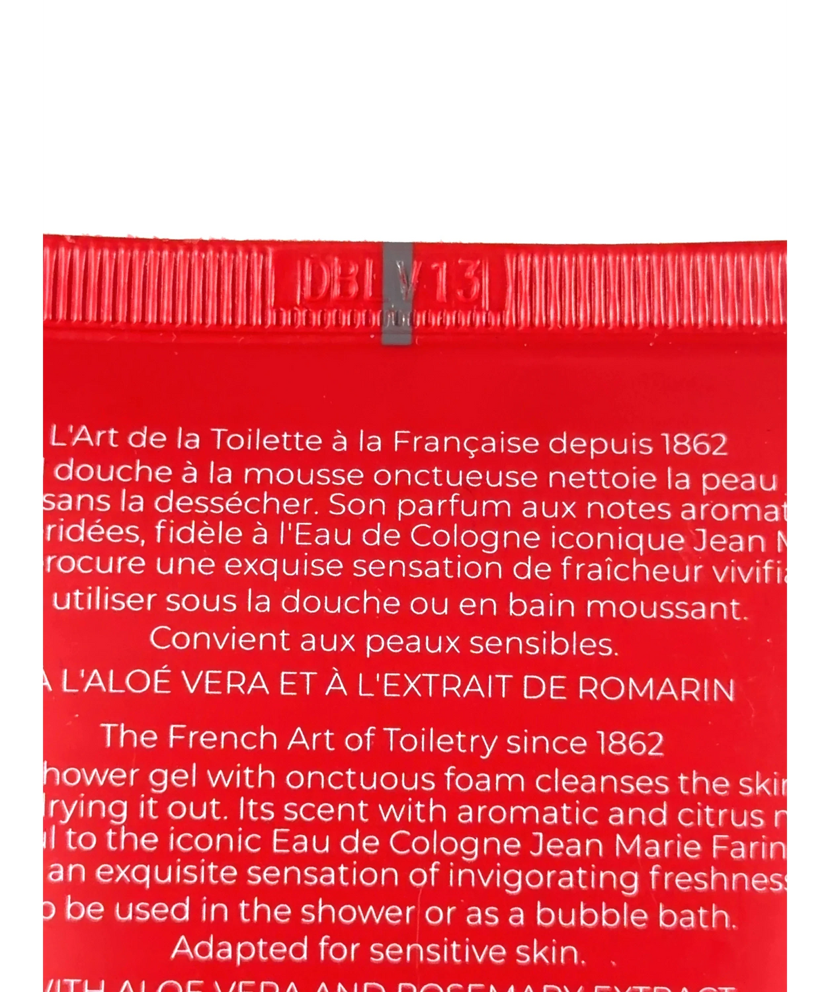 Roger & Gallet Jean Marie Farina Wellbeing Shower Gel, size 200ml — detail