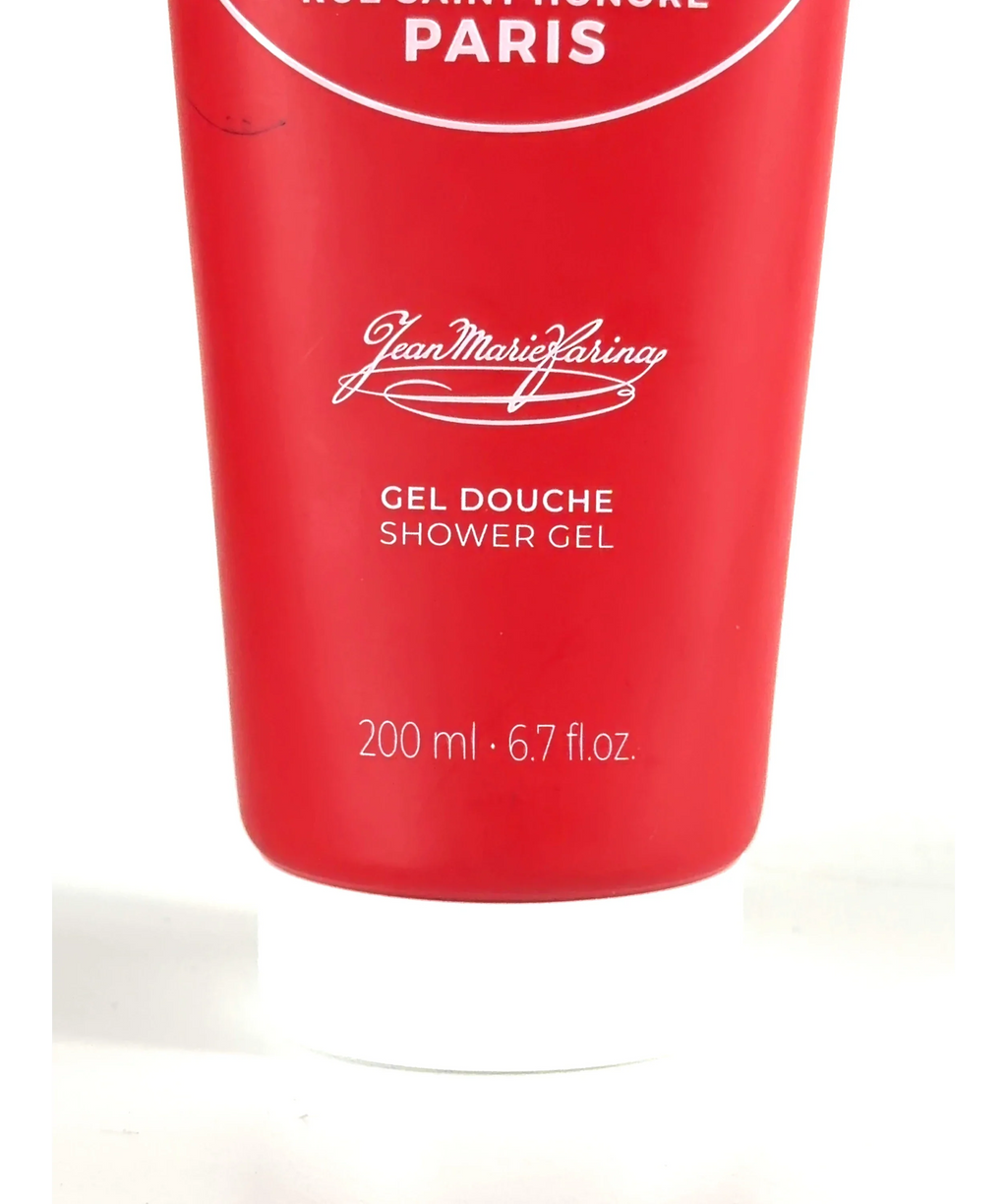Roger & Gallet Jean Marie Farina Wellbeing Shower Gel, size 200ml — care label