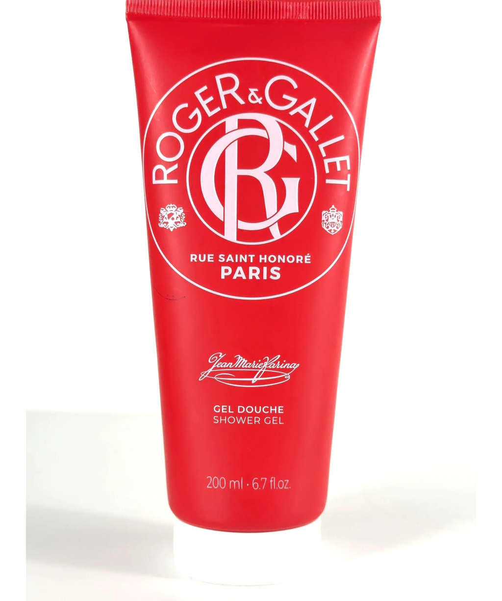 Roger & Gallet Jean Marie Farina Wellbeing Shower Gel 200ml — Close up of shade