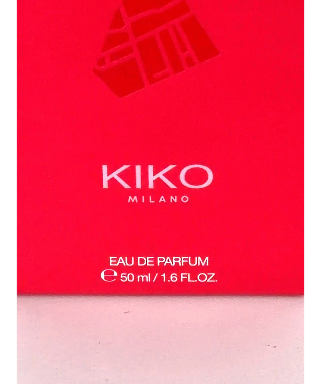 Kiko Scent Of Milan Eau De Parfum Montenapoleone District Red Cap 50ml — Size