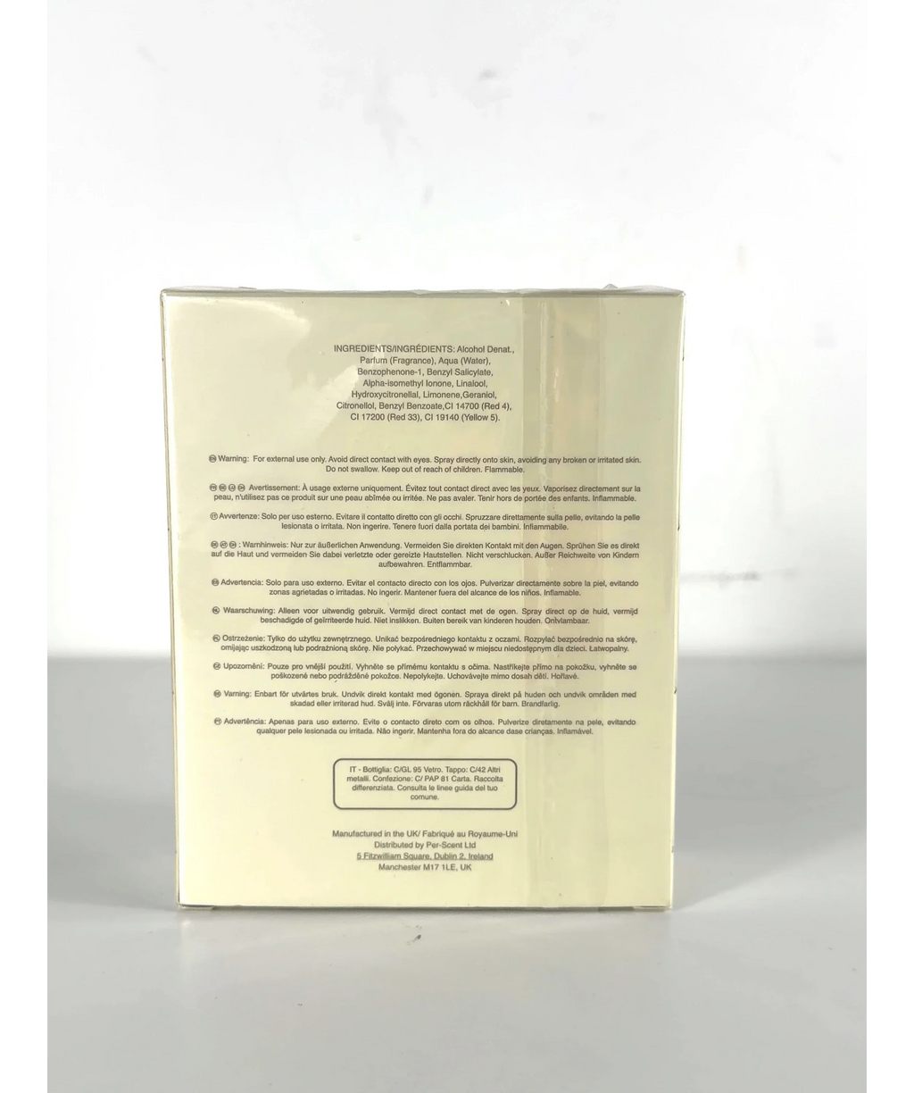 Barbour For Her Perfume 100ml — Ingredients