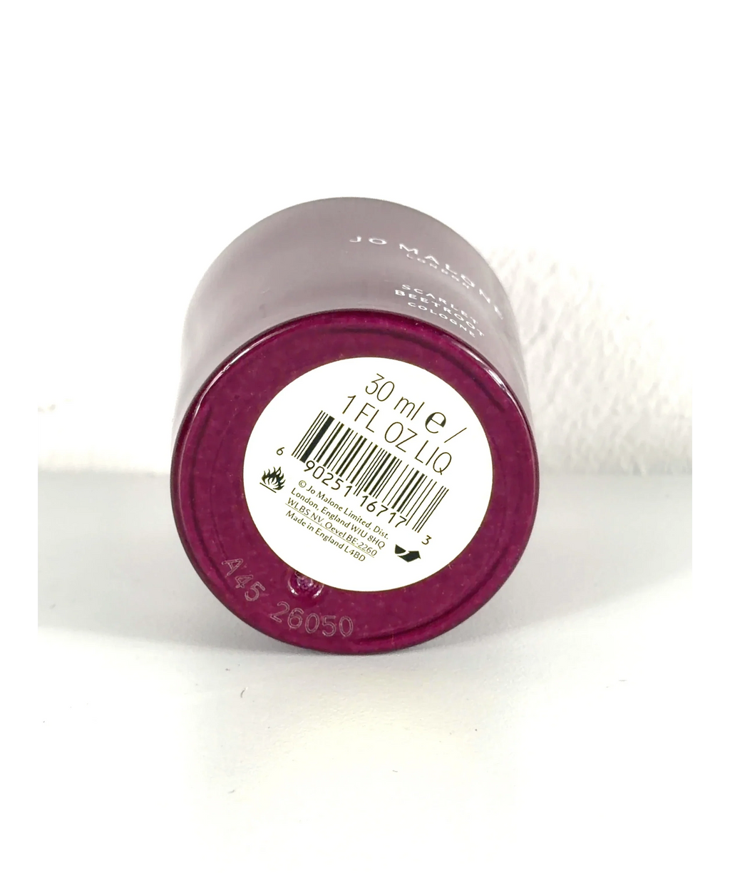 Jo Malone London Scarlet Beetroot Cologne 30ml — Ingredients
