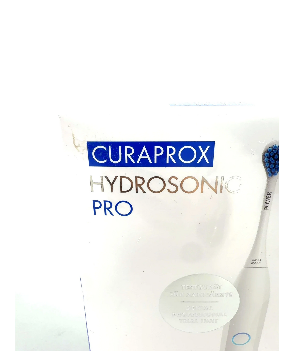 Curaprox Curaprox Hydrosonic Pro Dental Professional Sonic Toothbrush, size one — label