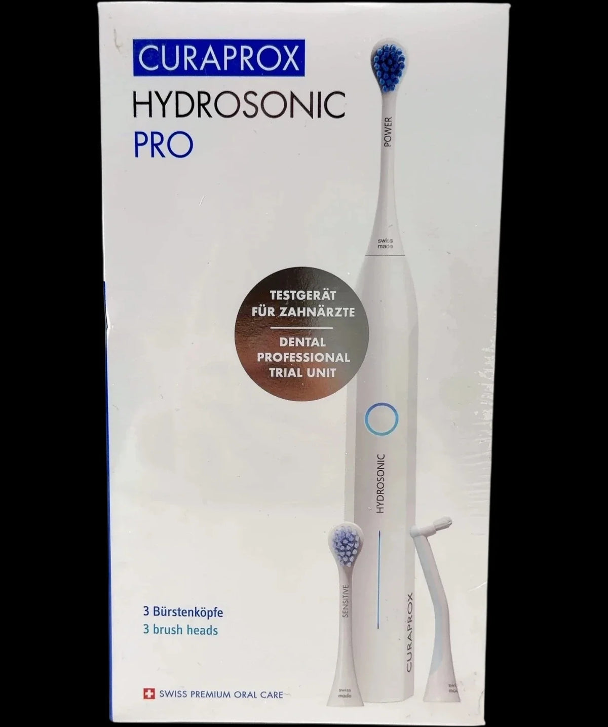 Curaprox Curaprox Hydrosonic Pro Dental Professional Sonic Toothbrush, size one — care label