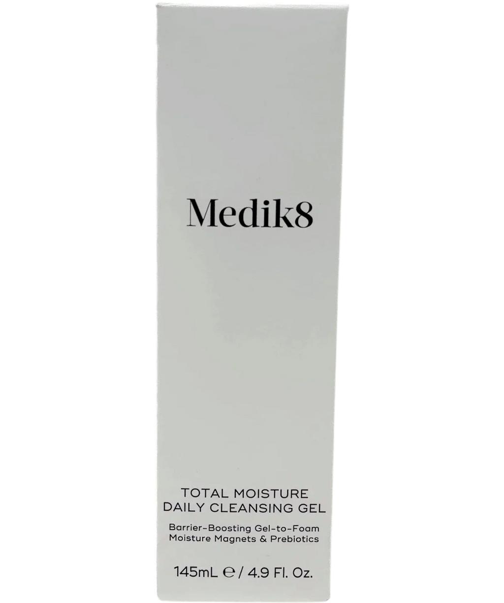 medik8 Total Moisture Daily Cleansing Gel, size 145ml — front