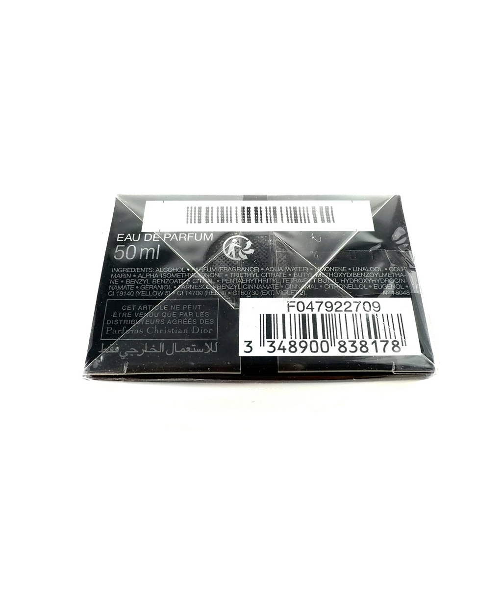 DIOR Homme Intense EDP 50ml — Ingredients