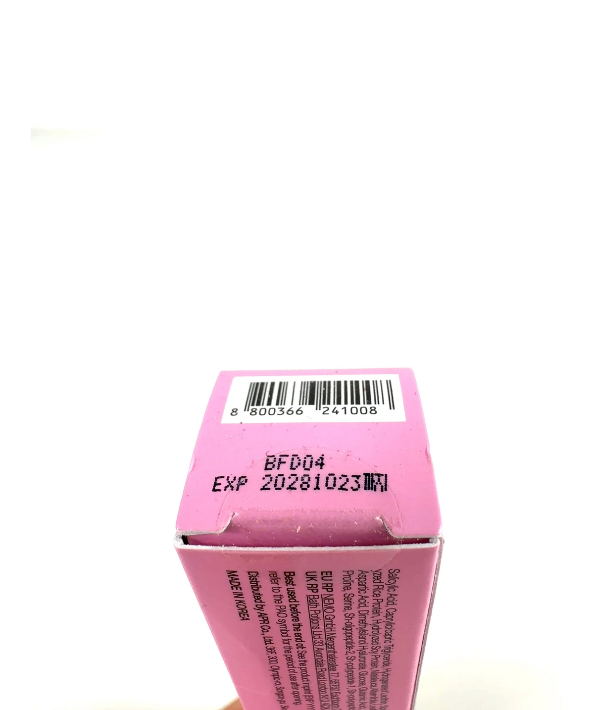 Medicube Rosemary PDRN Scalp Serum 20ml — Batch number or expiry date