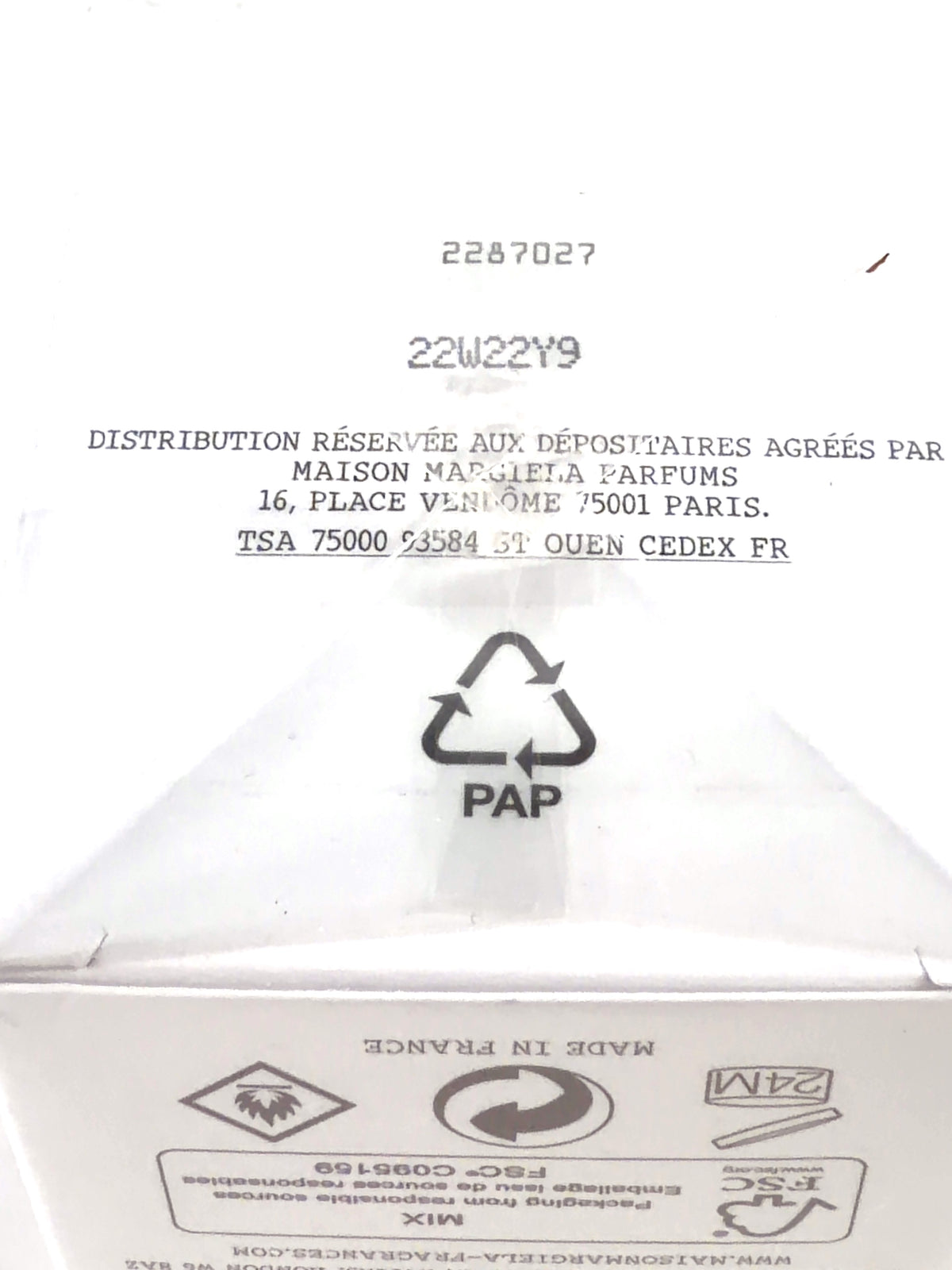 Maison Margiela Jazz Club, size 100ml — detail