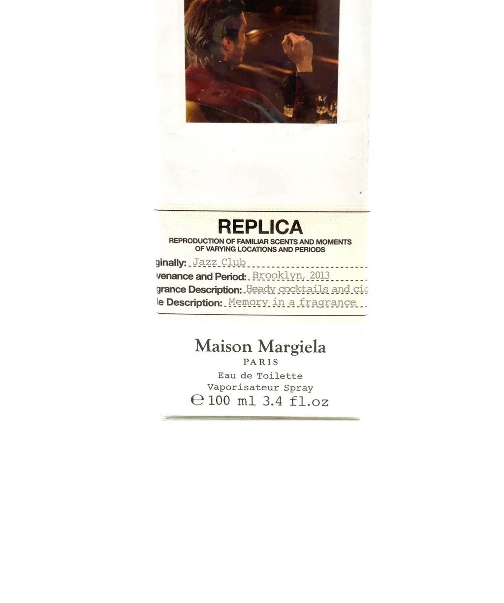 Maison Margiela Jazz Club, size 100ml — label