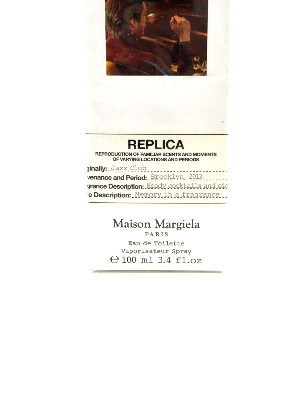 Maison Margiela Jazz Club, size 100ml — care label