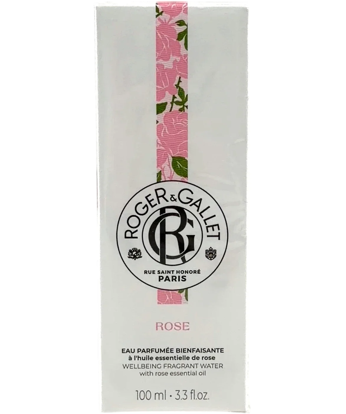 Roger & Gallet ROSE Rose Wellbeing Fragrant Water, size 100ml — front