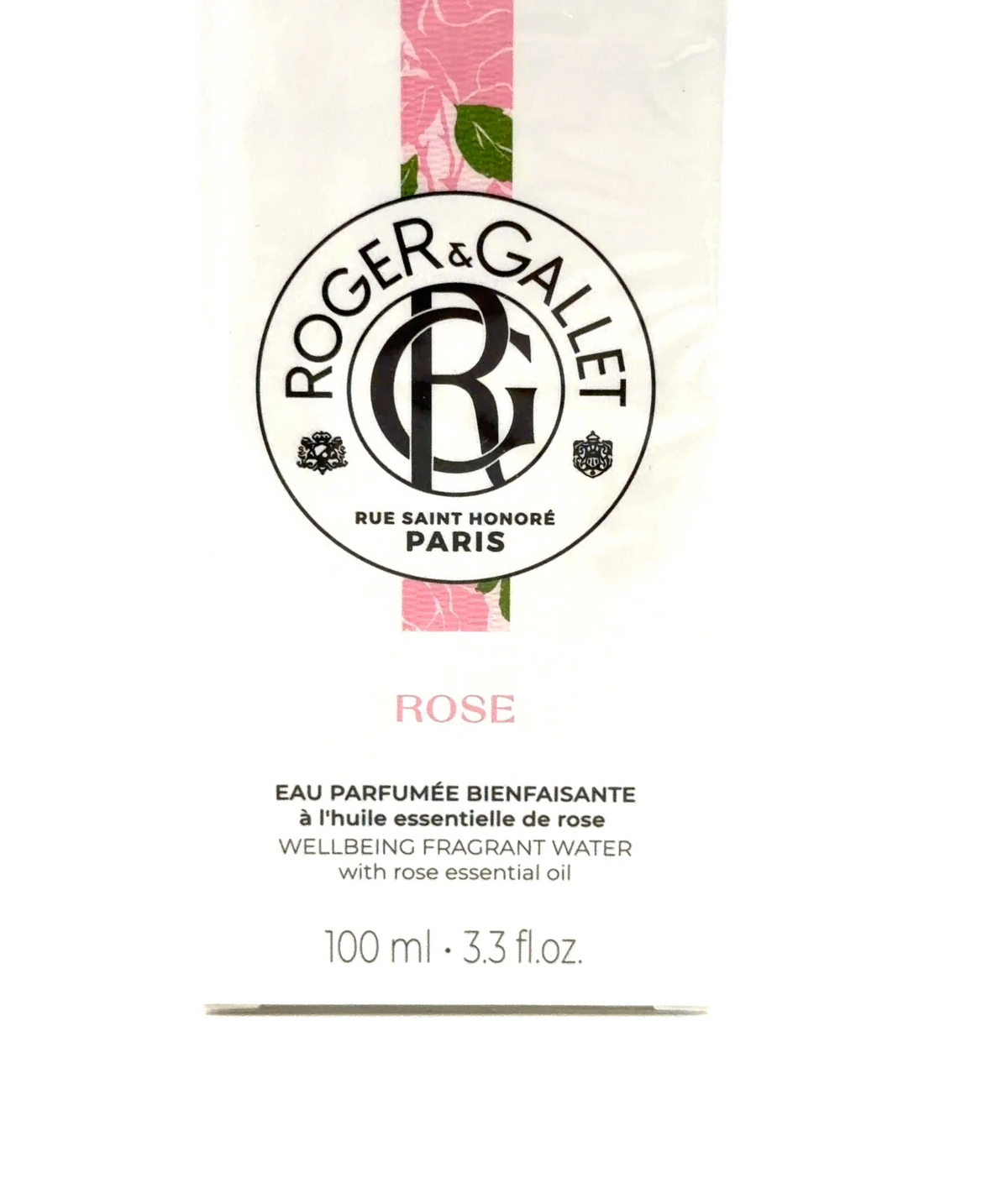 Roger & Gallet Rose Wellbeing Fragrant Water Pink 100ml — Size