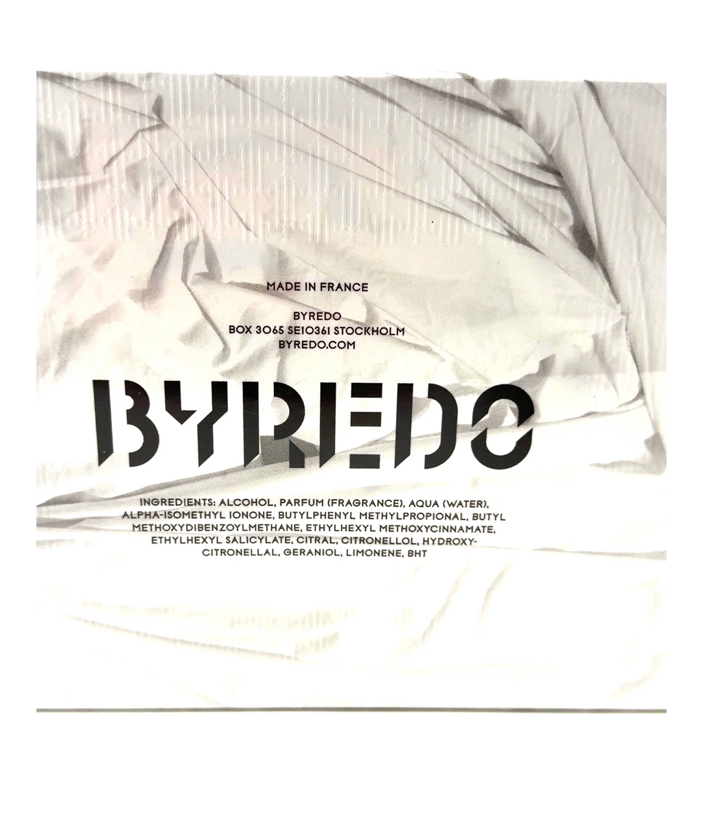 BYREDO Shade, size 100ml — label