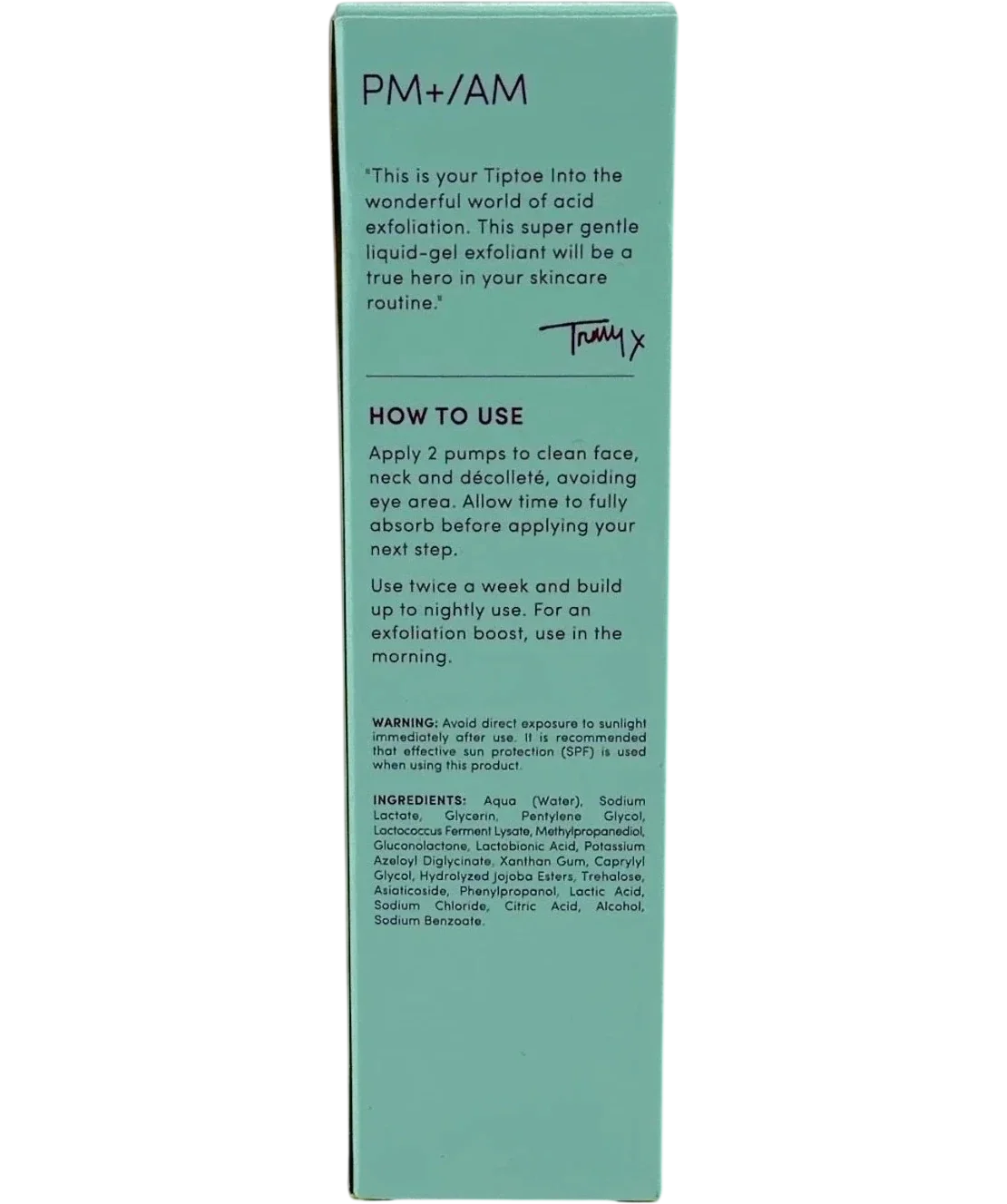 Trinny London Trinny London Tiptoe In PHA Exfoliant 75ml, size 75ml — back