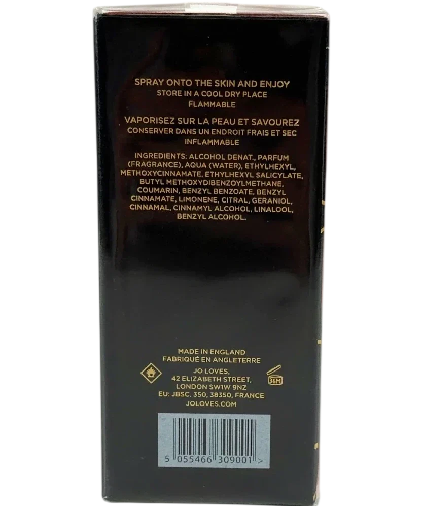 JO LOVES Jo Loves Black Cashmeran & Tonka A Fragrance Parfum 100ml, size 100ml — back