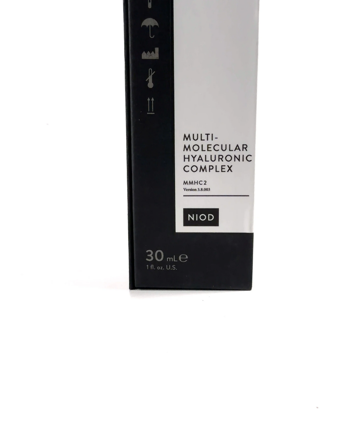 NIOD MULTI-MOLECULAR HYALURONIC COMPLEX, size 30ml — label
