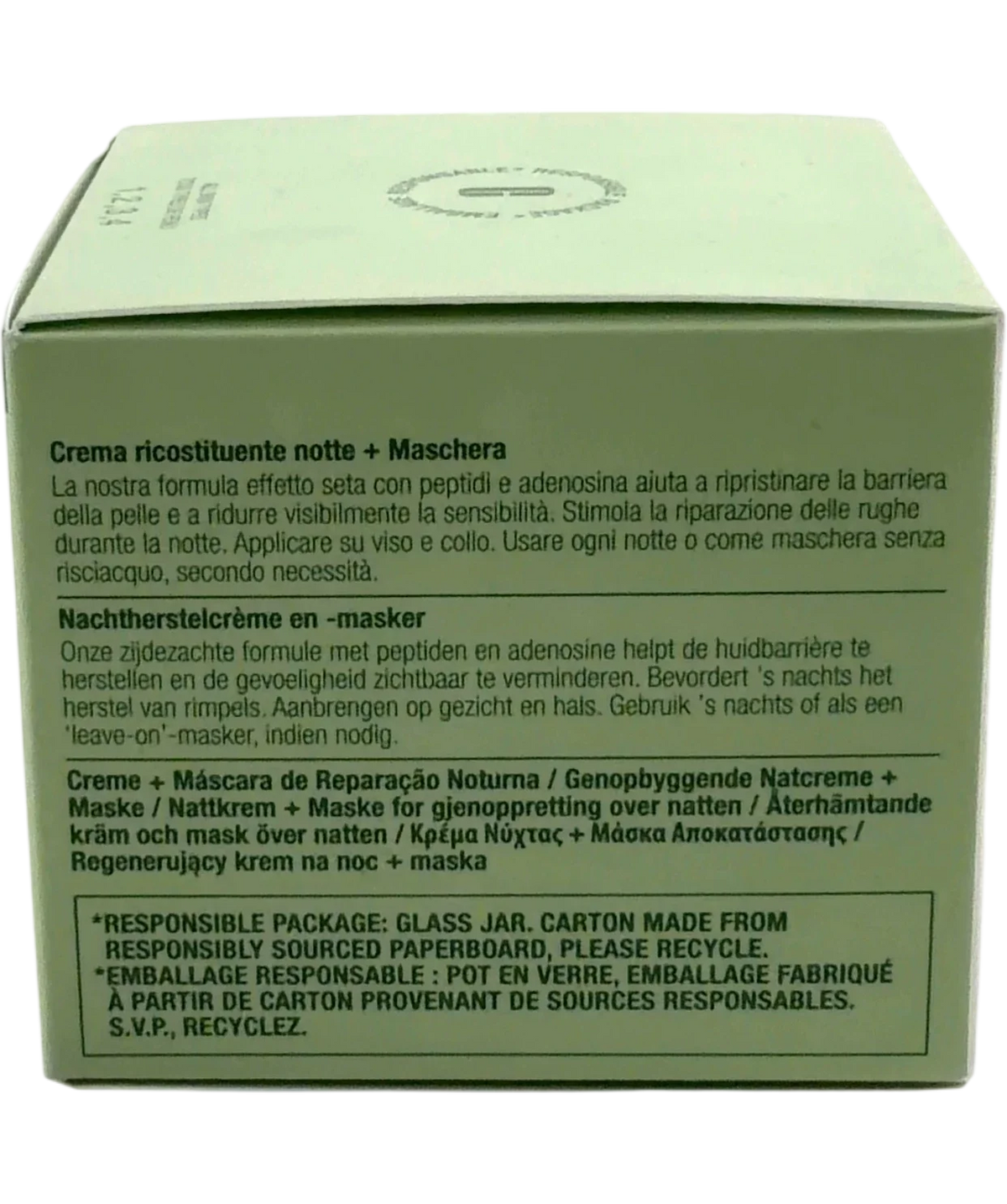 Clinique Clinique Smart Clinical Repair Overnight Recovery Cream + Mask 50ml, size 50ml — back