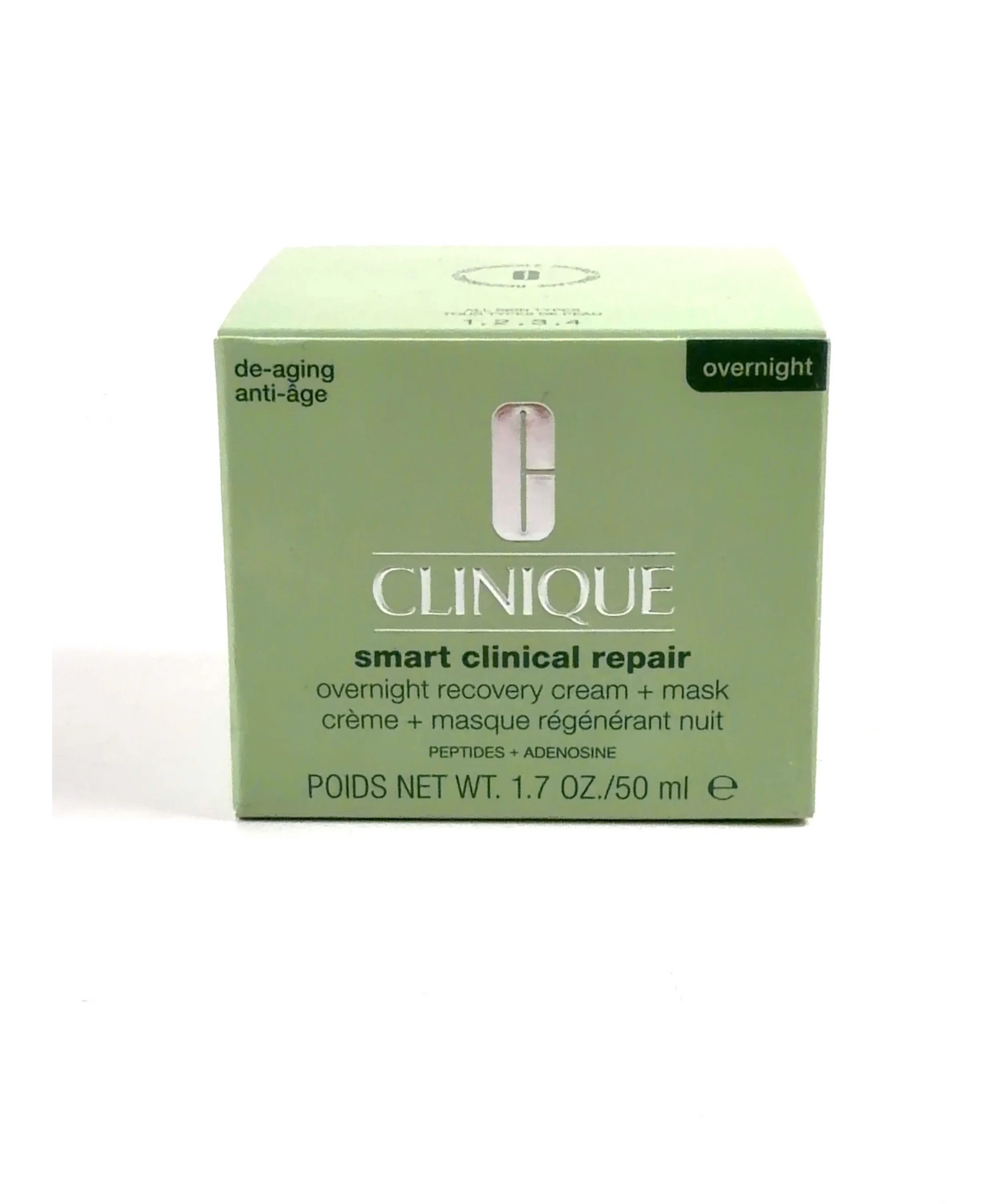 Clinique Clinique Smart Clinical Repair Overnight Recovery Cream + Mask 50ml, size 50ml — label