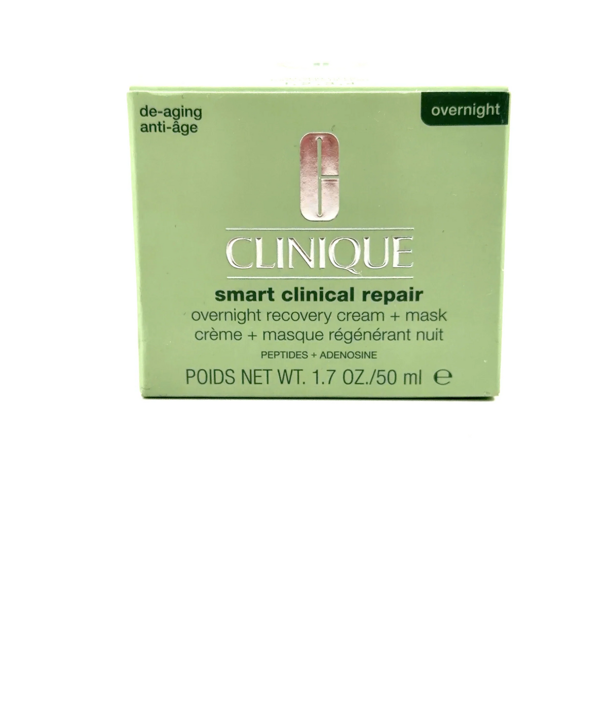 Clinique Clinique Smart Clinical Repair Overnight Recovery Cream + Mask 50ml, size 50ml — care label