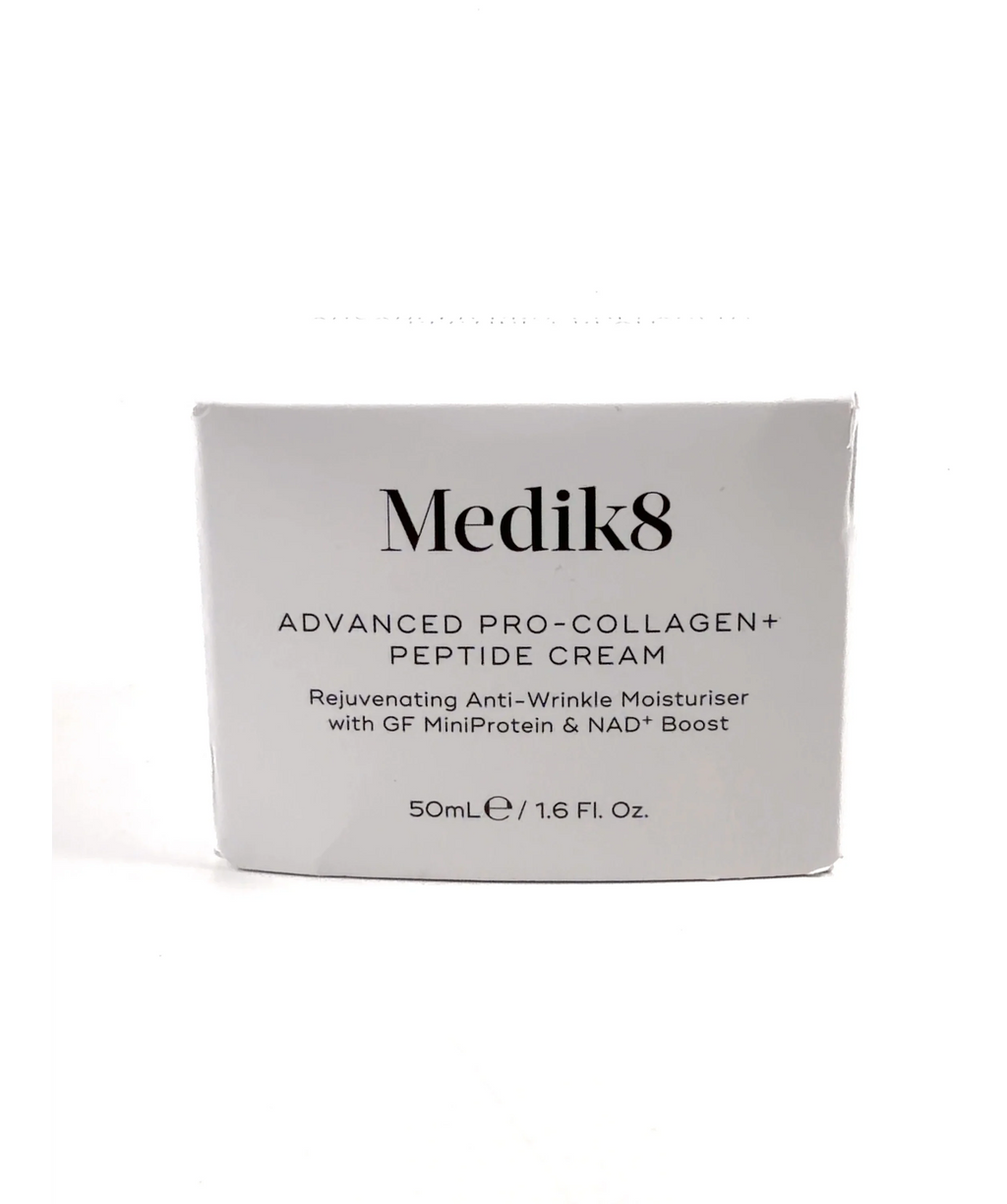 medik8 Advanced Pro-Collagen+ Peptide Cream, size 50ml — label