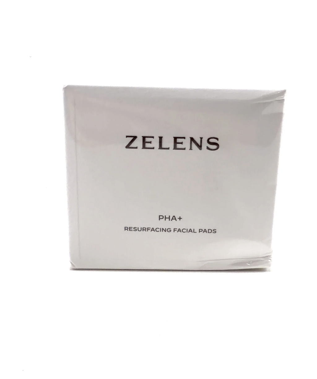 Zelens PHA+ RESURFACING FACIAL PADS, size 50pads — label