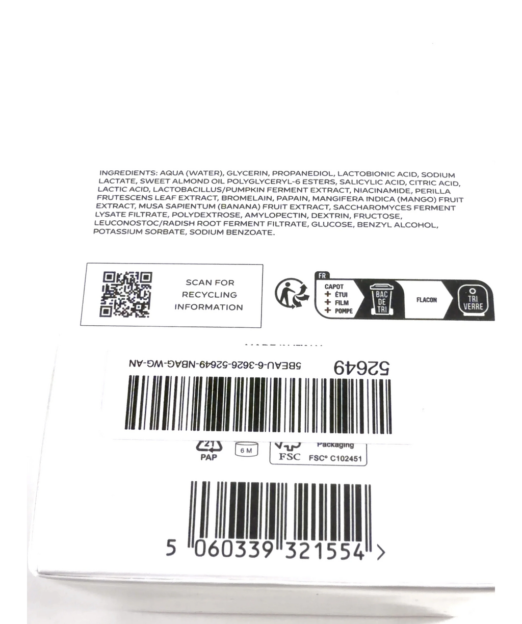 Zelens PHA+ RESURFACING FACIAL PADS, size 50pads — fabric detail