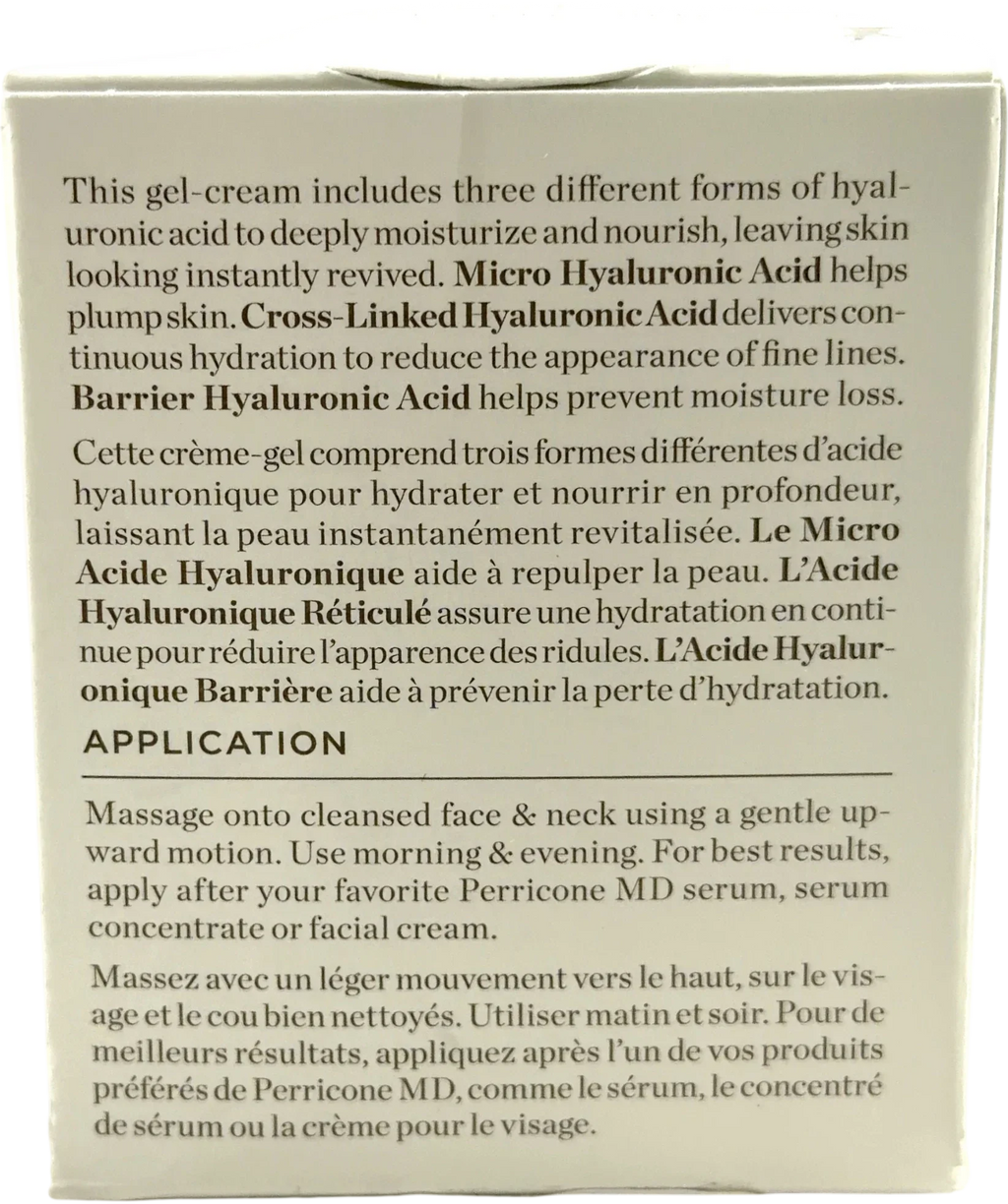 Perricone MD High Potency Classics Hyaluronic Intensive Moisturizer, size 30ml — back