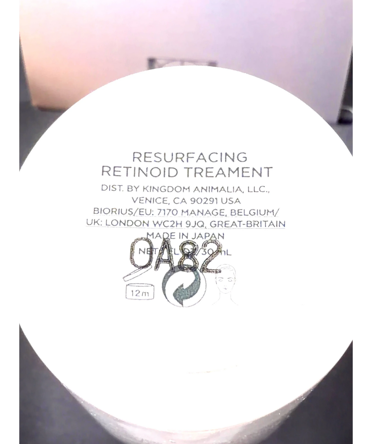 Hourglass Equilibrium Resurfacing Retinoid Treatment, size 30ml — care label