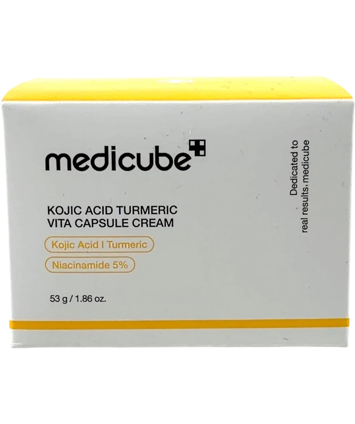 Medicube KOJIC ACID TURMERIC VITA CAPSULE CREAM, size 53g — front