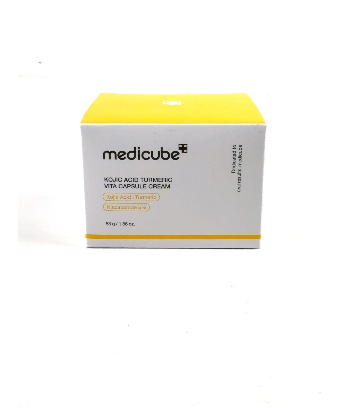 Medicube KOJIC ACID TURMERIC VITA CAPSULE CREAM, size 53g — label