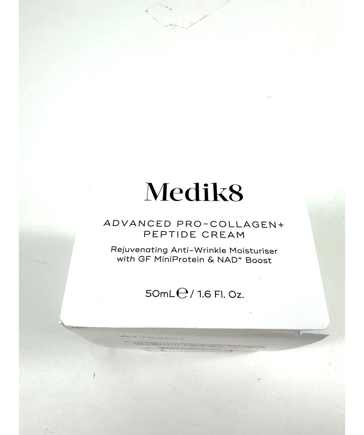 medik8 Advanced Pro-Collagen+ Peptide Cream, size 50ml — label