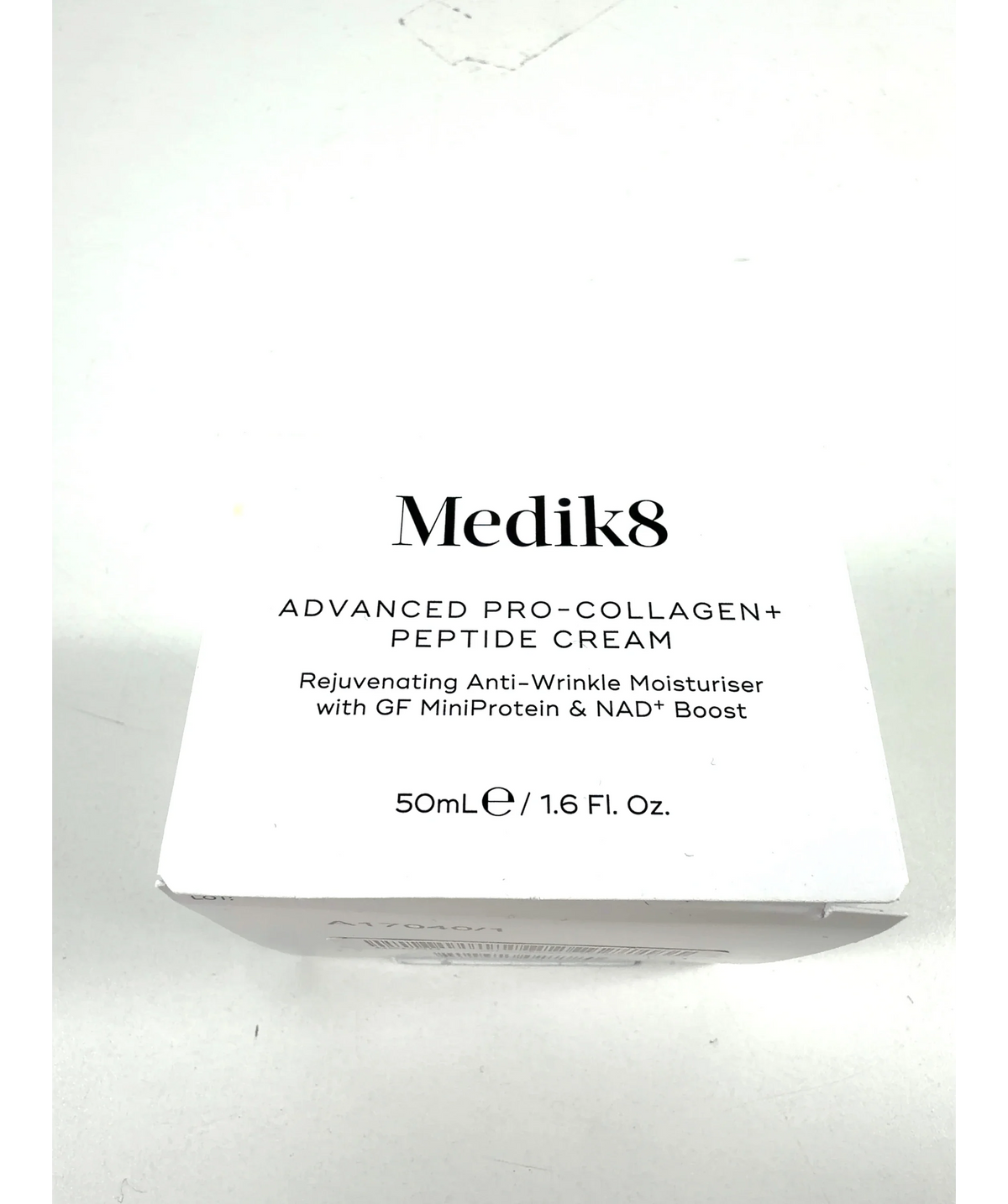 medik8 Advanced Pro-Collagen+ Peptide Cream, size 50ml — care label