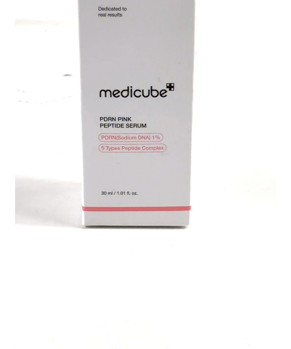 Medicube PDRN Pink Peptide Serum, size 30ml — label