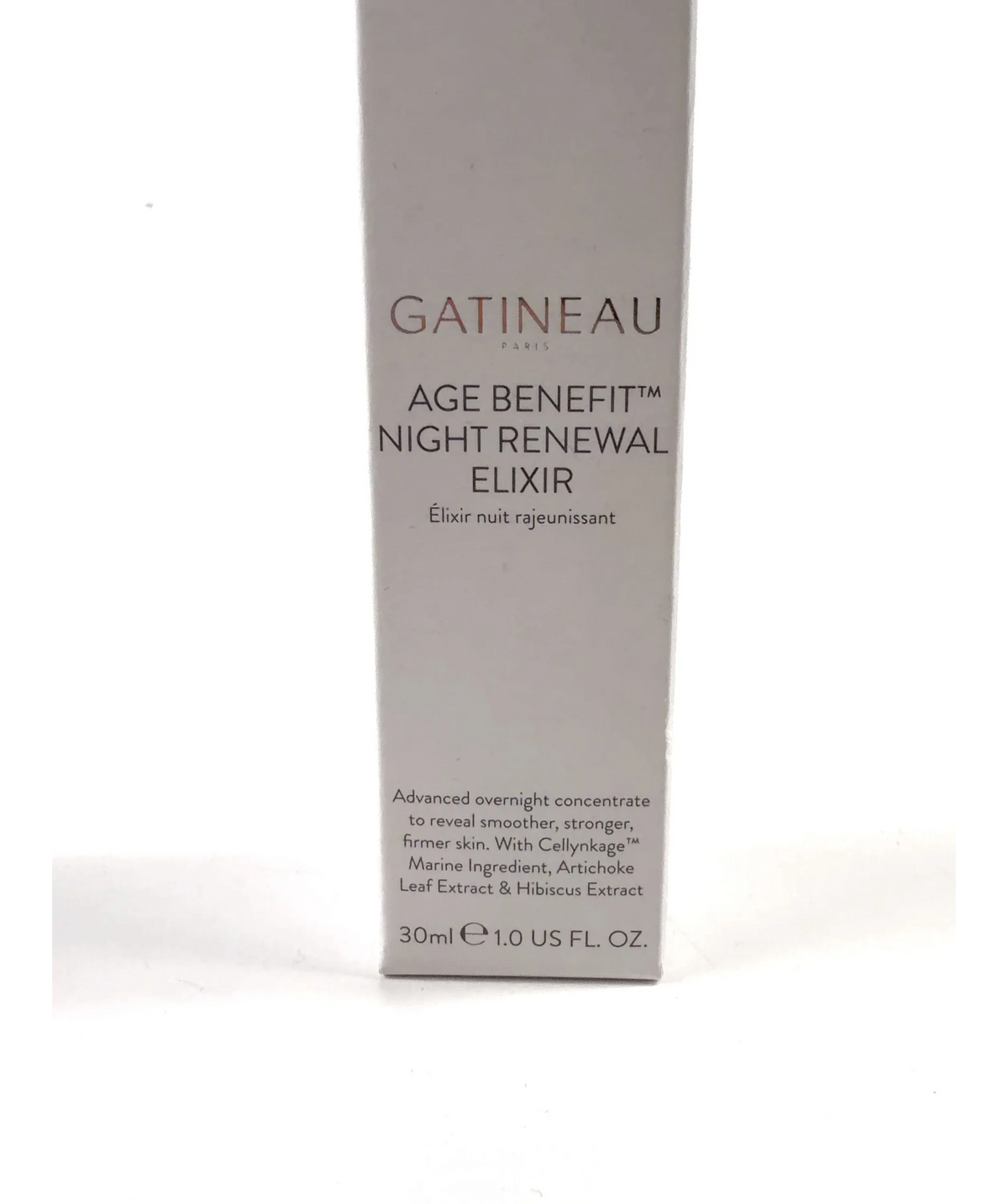 gatineau Gatineau Age Benefit Night Renewal Elixir 30ml, size 30ml — label