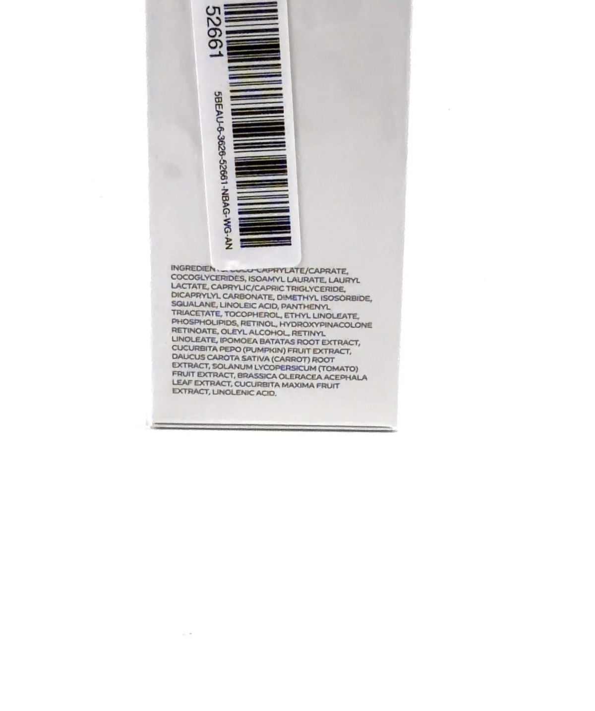 Zelens Power A Vitamin A Concentrate 30ml — Ingredients