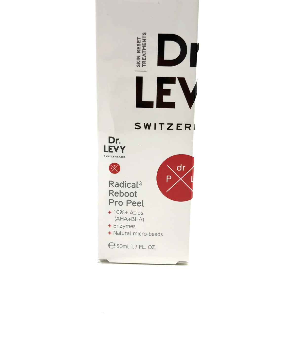 Dr Levy Dr. Levy Switzerland Radical3 Reboot Pro Peel 50ml, size 50ml — label