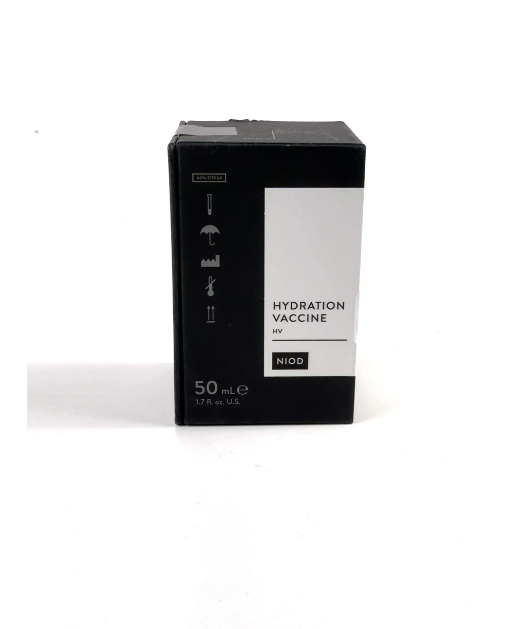 NIOD HYDRATION VACCINE, size 50ml — care label