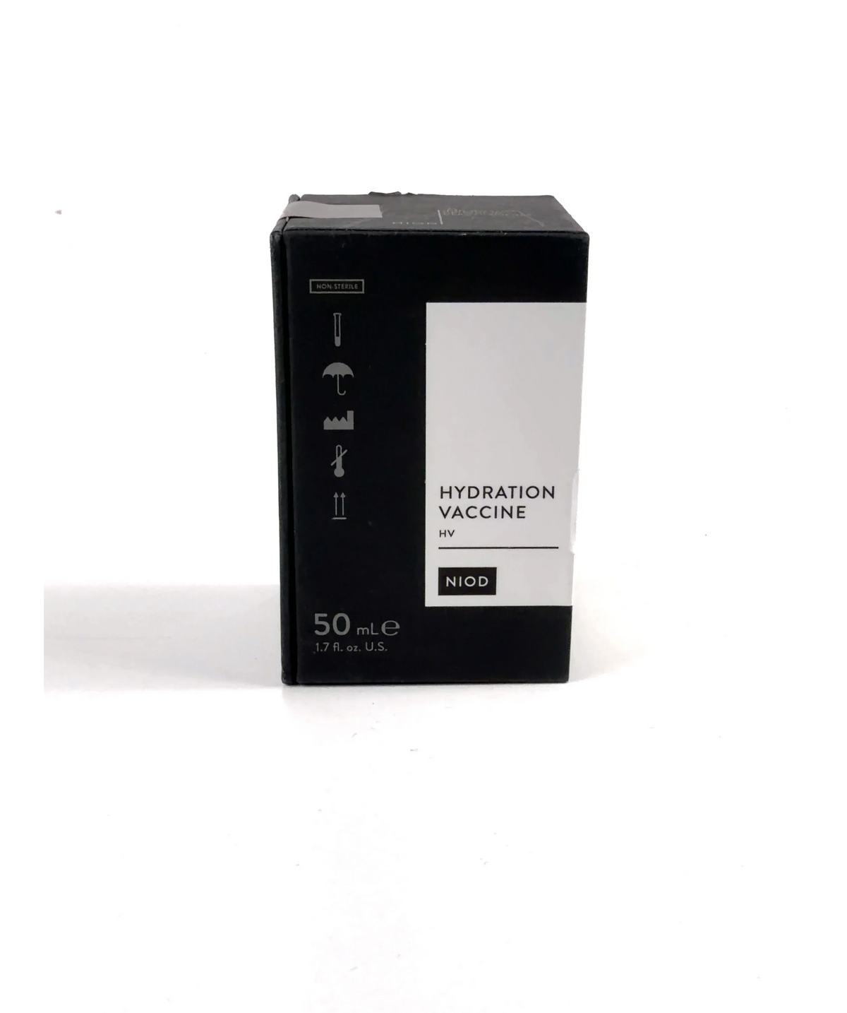 NIOD HYDRATION VACCINE, size 50ml — care label