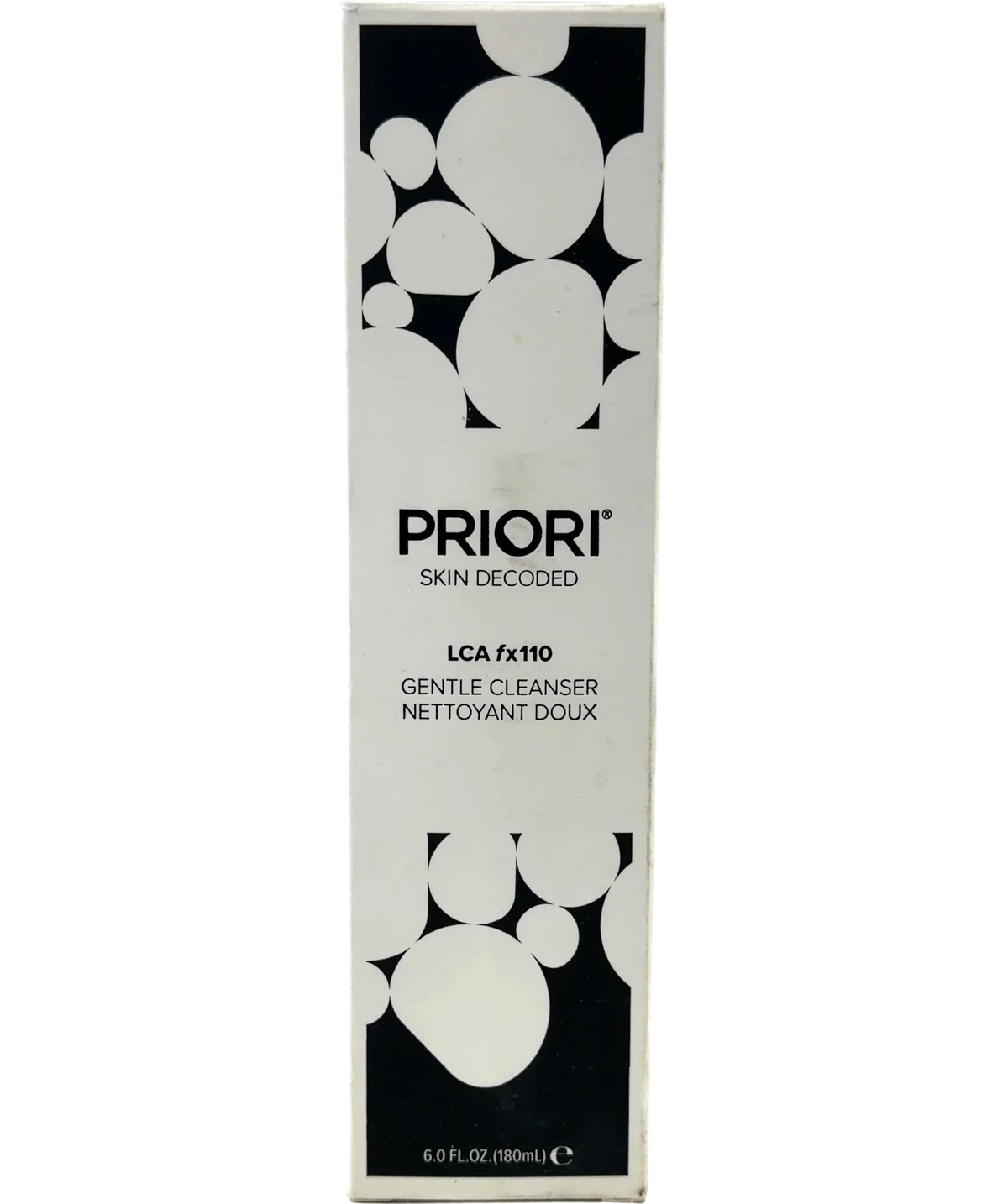 PRIORI LCA fx110 GENTLE CLEANSER, size 180ml — front