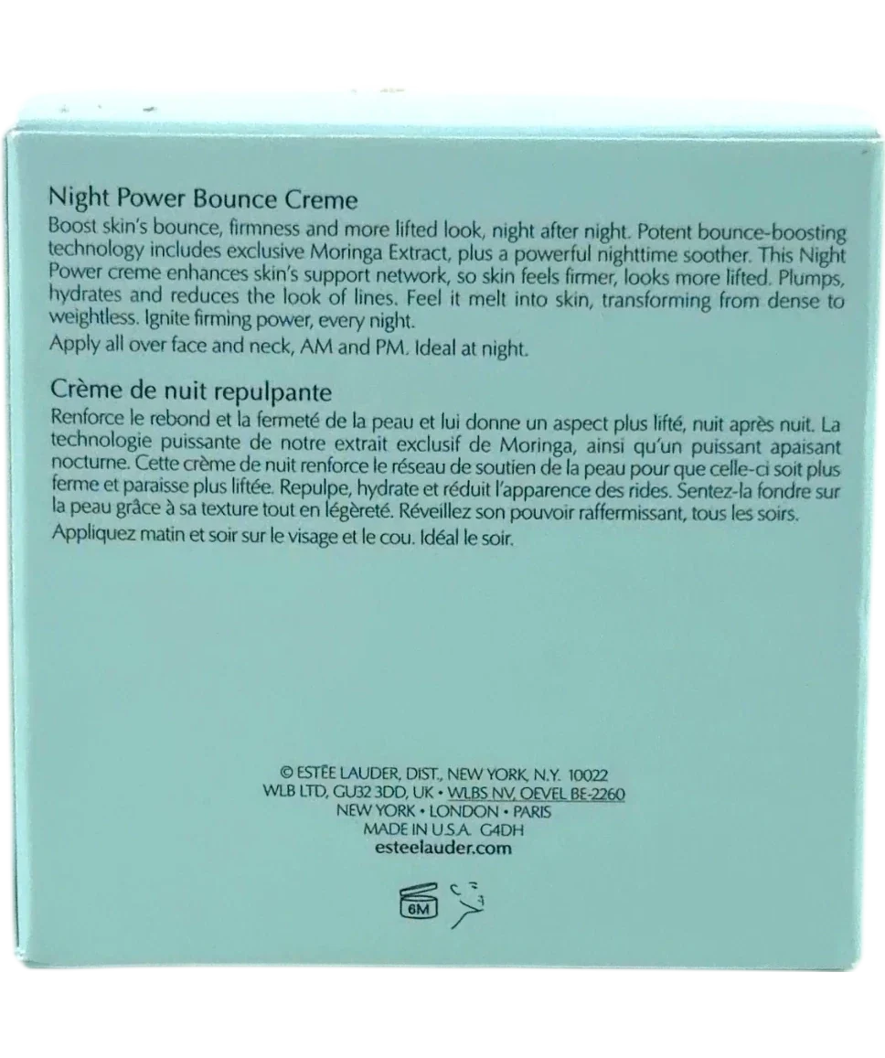 Estee Lauder Revitalizing Supreme+ Night Power Bounce Creme, size 50ml — back