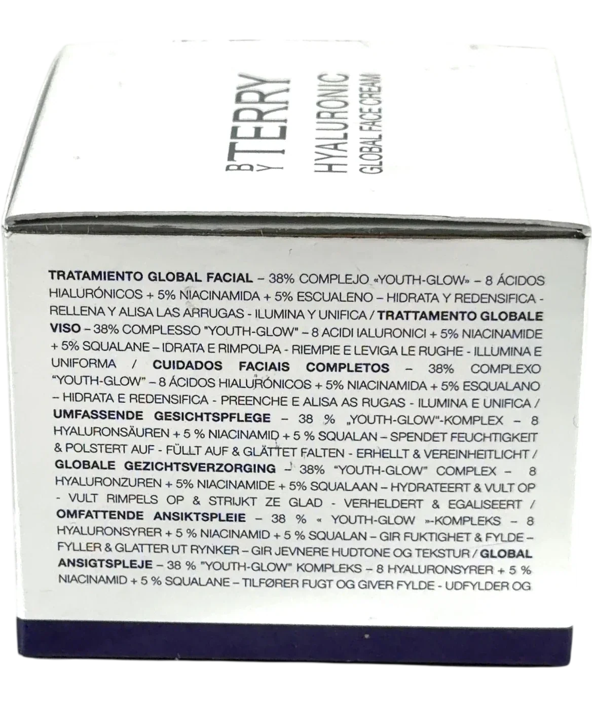 BY TERRY HYALURONIC GLOBAL FACE CREAM, size 50ml — back