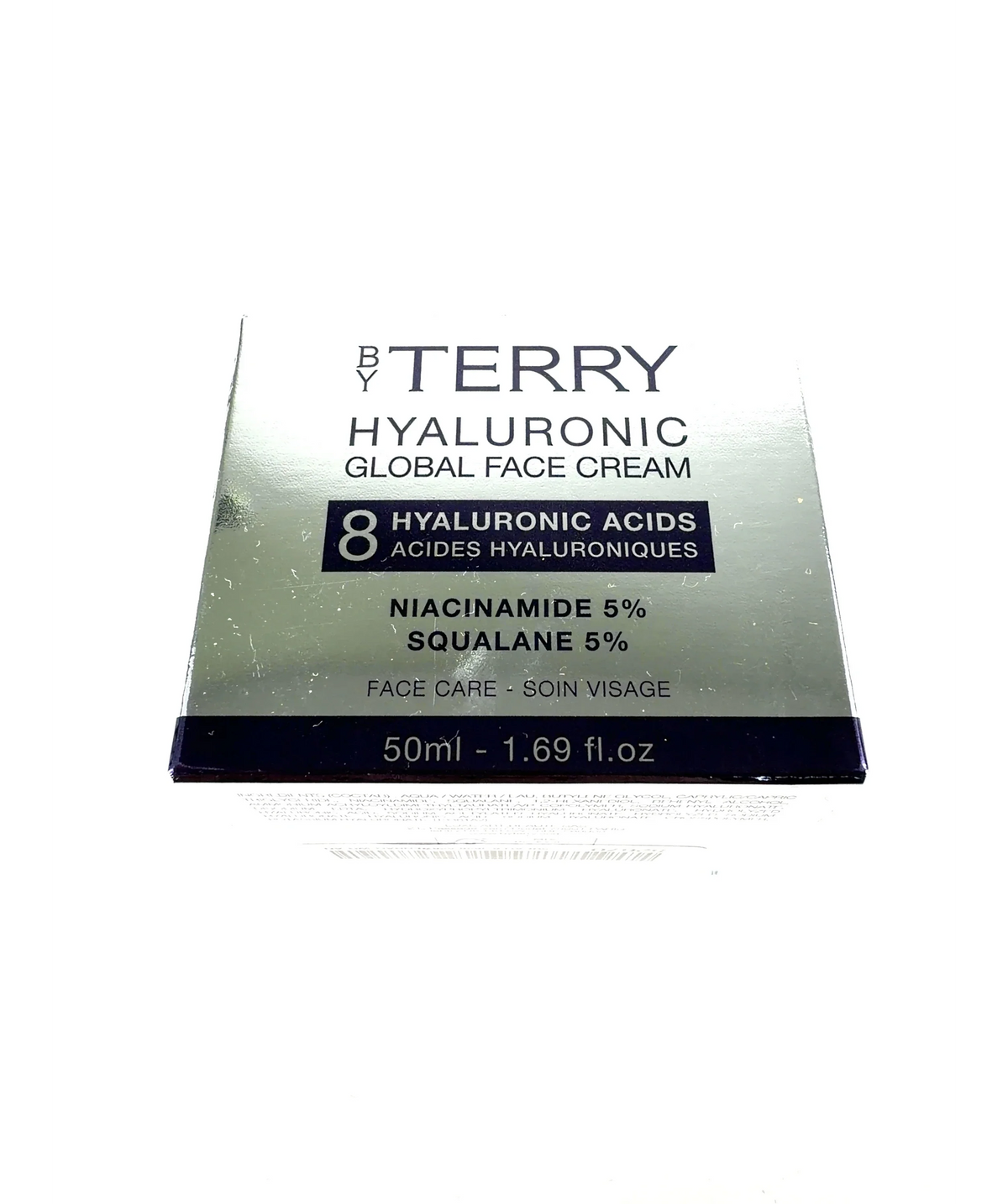 BY TERRY HYALURONIC GLOBAL FACE CREAM, size 50ml — label