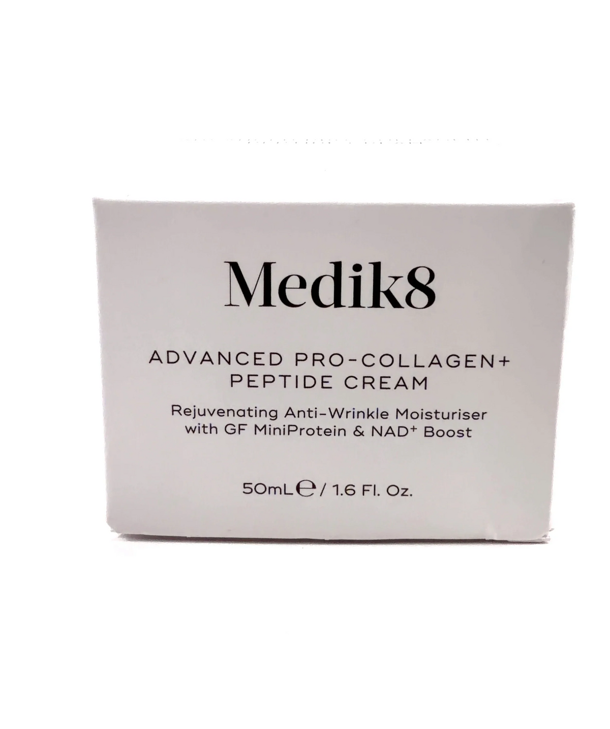 medik8 Advanced Pro-Collagen+ Peptide Cream, size 50ml — care label