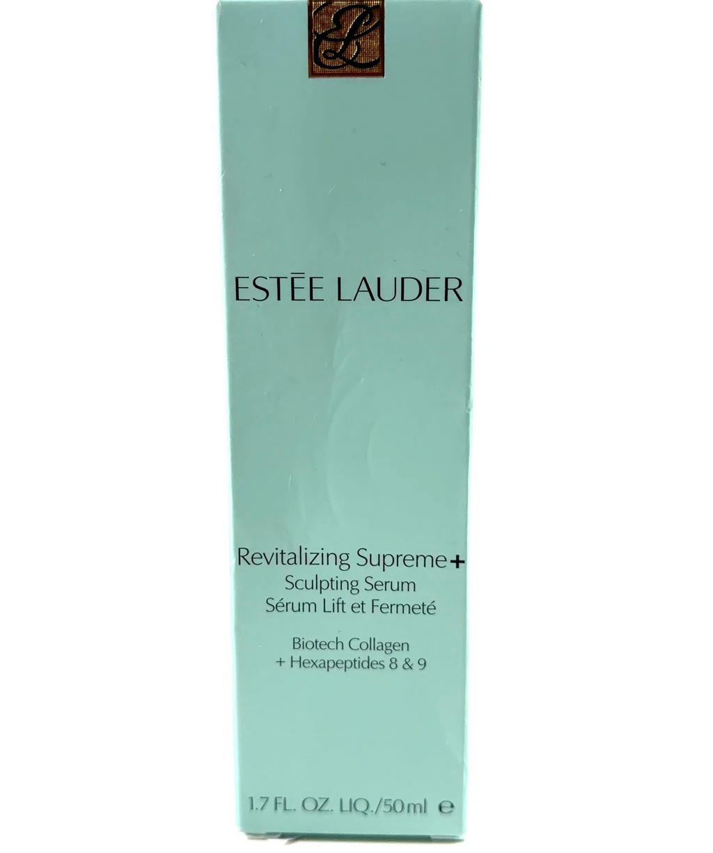 ESTĒE LAUDER Revitalizing Supreme+ Sculpting Face Serum, size 50ml — label