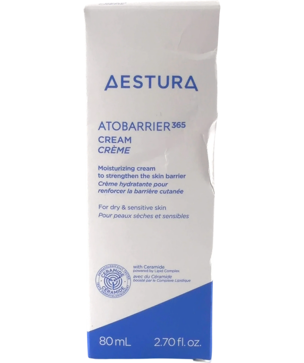 Aestura Atobarrier 365 Cream, size 80ml — front